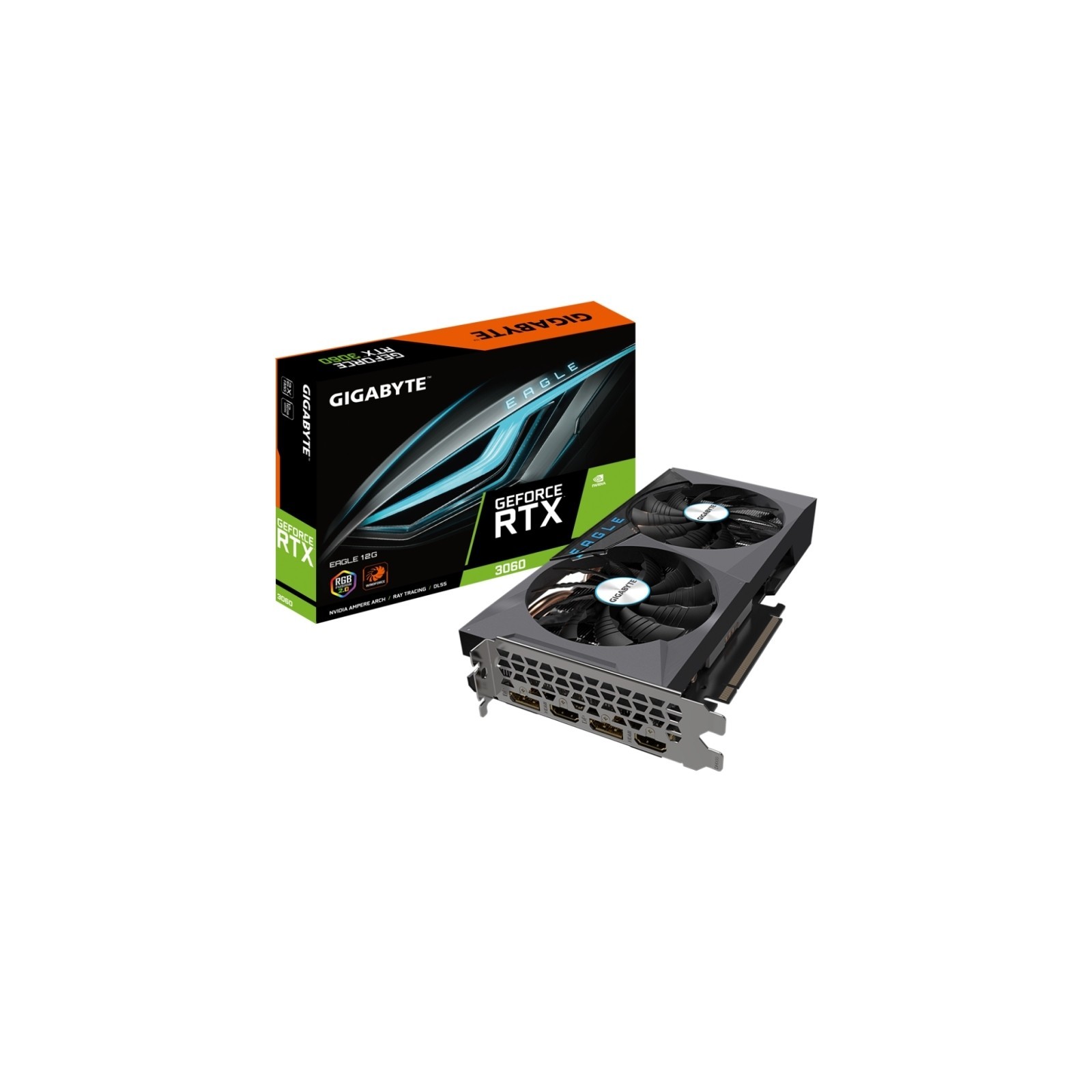 Gigabyte VGA NVIDIA RTX 3060 EAGLE 12G DDR6 LHR