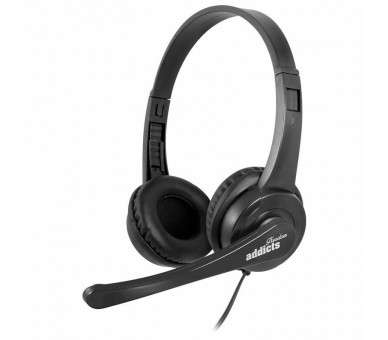 Auriculares diadema con microfono ngs vox505usb