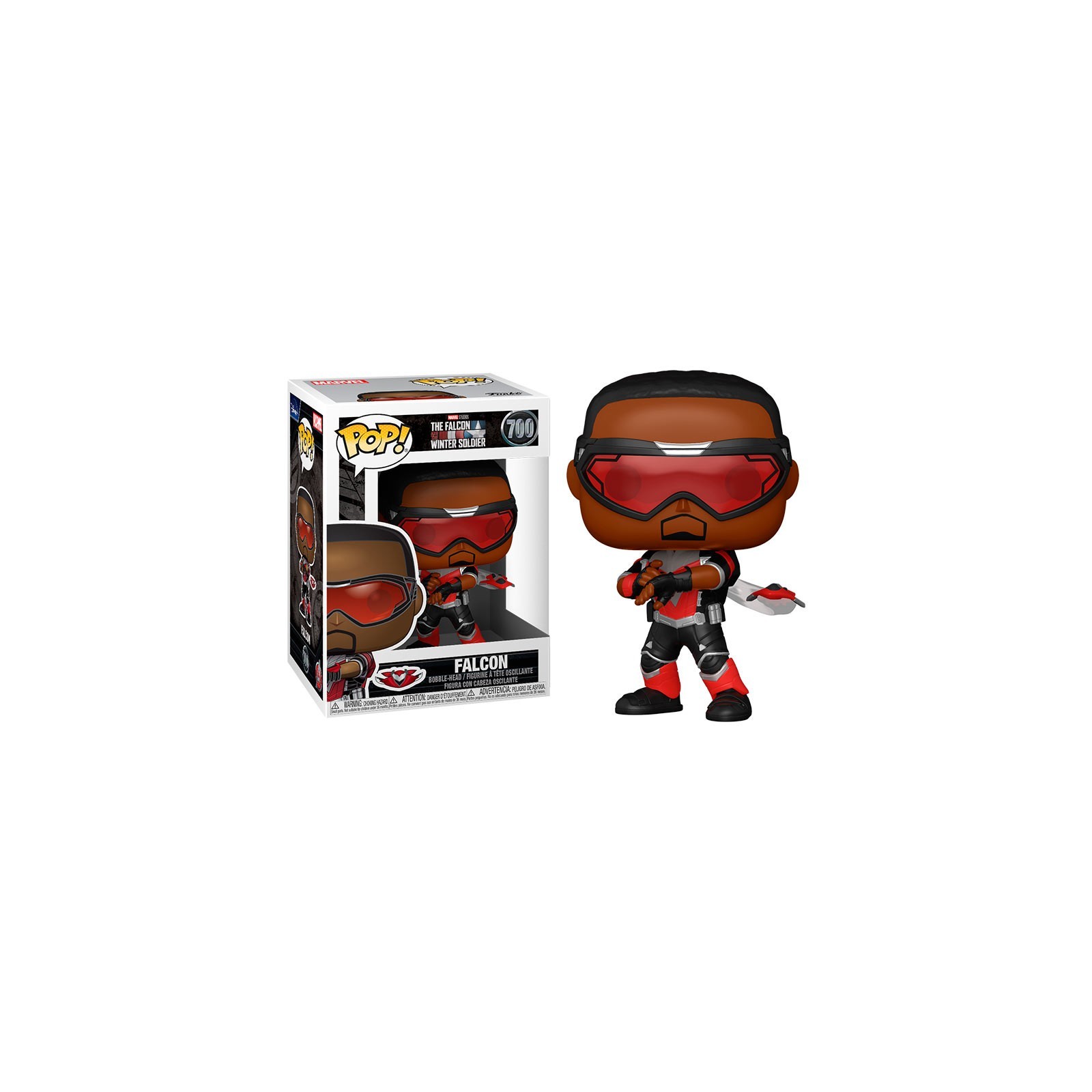 Funko pop marvel el halcon y