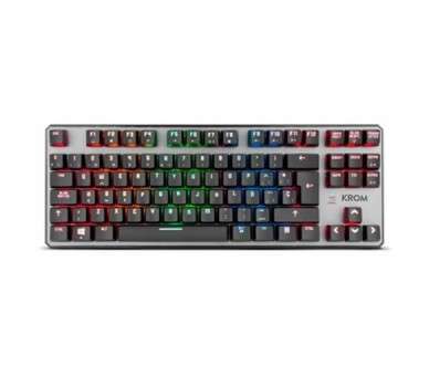 Teclado gaming krom kernel tkl rgb