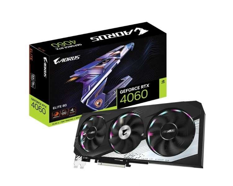 Gigabyte VGA NVIDIA RTX 4060 AORUS E 8GB DDR6