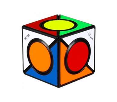 Cubo rubik qiyi six spot negro