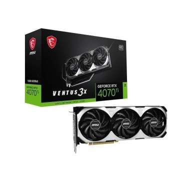 MSI VGA NVIDIA RTX 4070 Ti VENTUS 3X E 12G OC