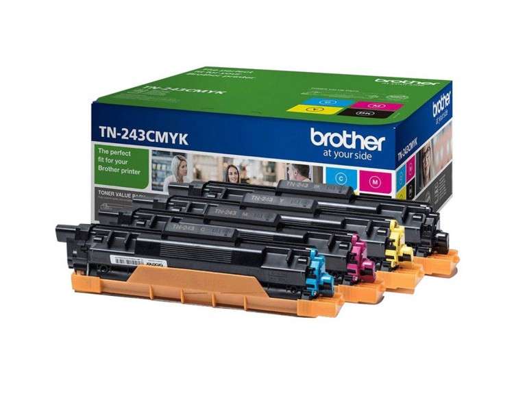 Toner brother tn243cmyk negro cian magenta