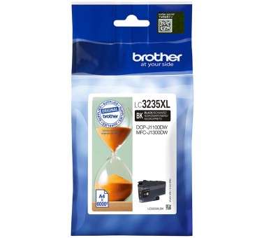 Cartucho tinta brother lc3235xlbk negro 6000