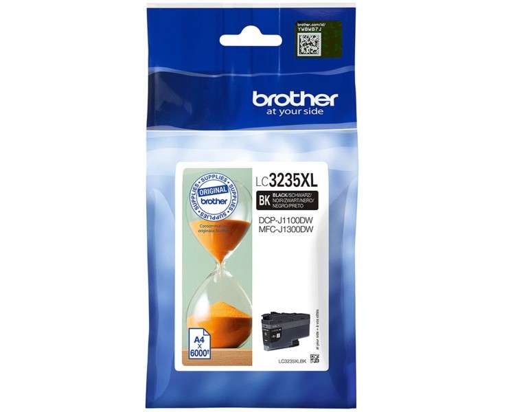 Cartucho tinta brother lc3235xlbk negro 6000