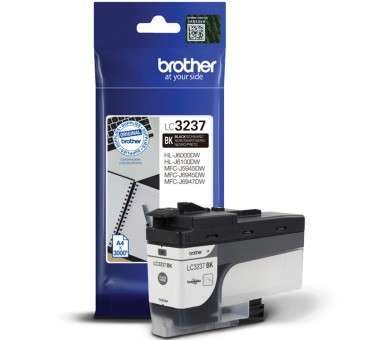 Cartucho tinta brother lc3237bk negro 3000