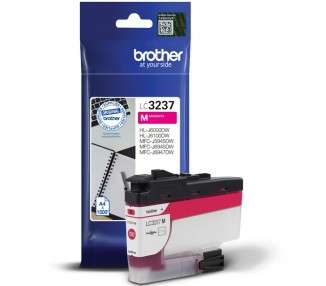 Cartucho tinta brother lc3237m magenta 1500