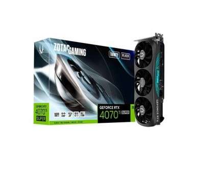 TARJETA GRaFICA ZOTAC RTX 4070TI SUPER TRINITY OC BLACK ED