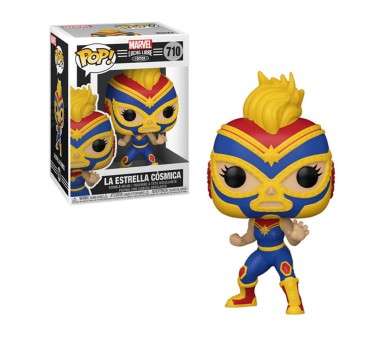 Funko pop marvel luchadores capitana marvel