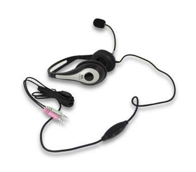 EWENT EW3562 Auriculares Microfono Stereo negro