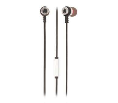 NGS Auriculares metalicos cplano 12m Plata