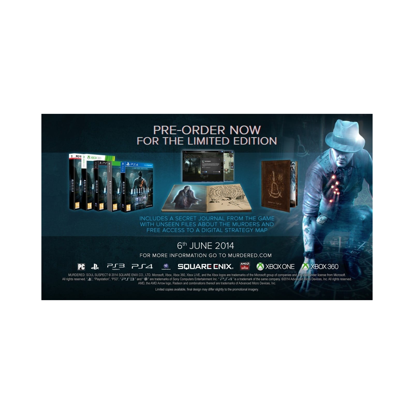 Murdered: Soul Suspect - Limited Edition /Xbox One