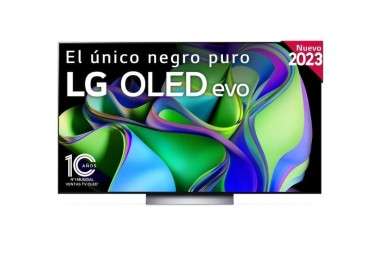 h2TV LG OLED evo 4K de 77 C3 h2ulliProcesador de Maxima Potencia 4K 9459 Gen6 con IA liliEl unico negro puro Ahora con un 20 ma