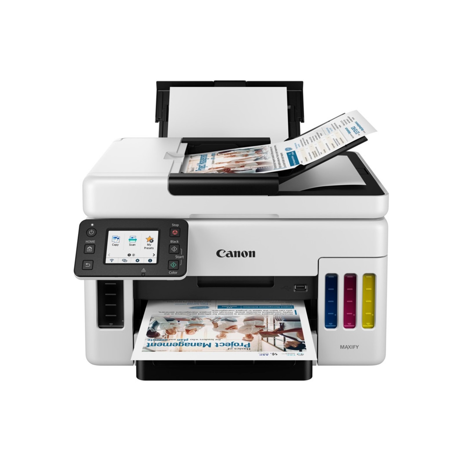 Multifuncion canon maxify gx6050 inyeccion color