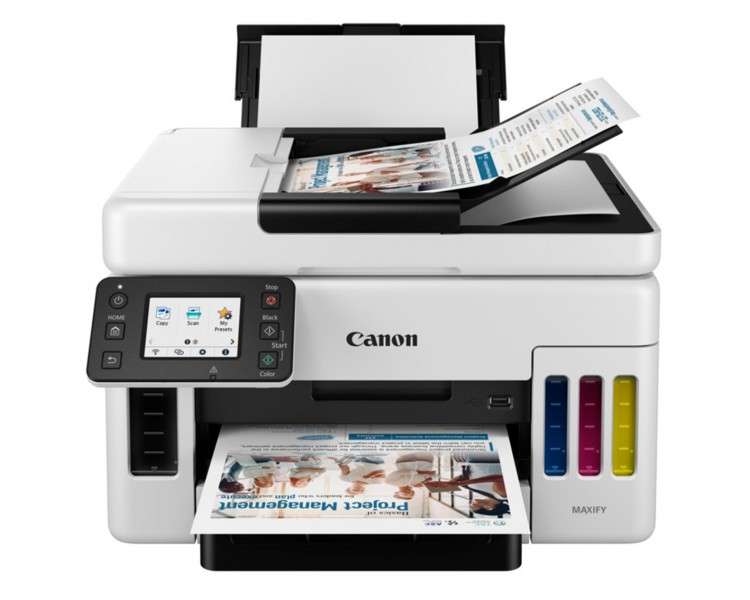 Multifuncion canon maxify gx6050 inyeccion color