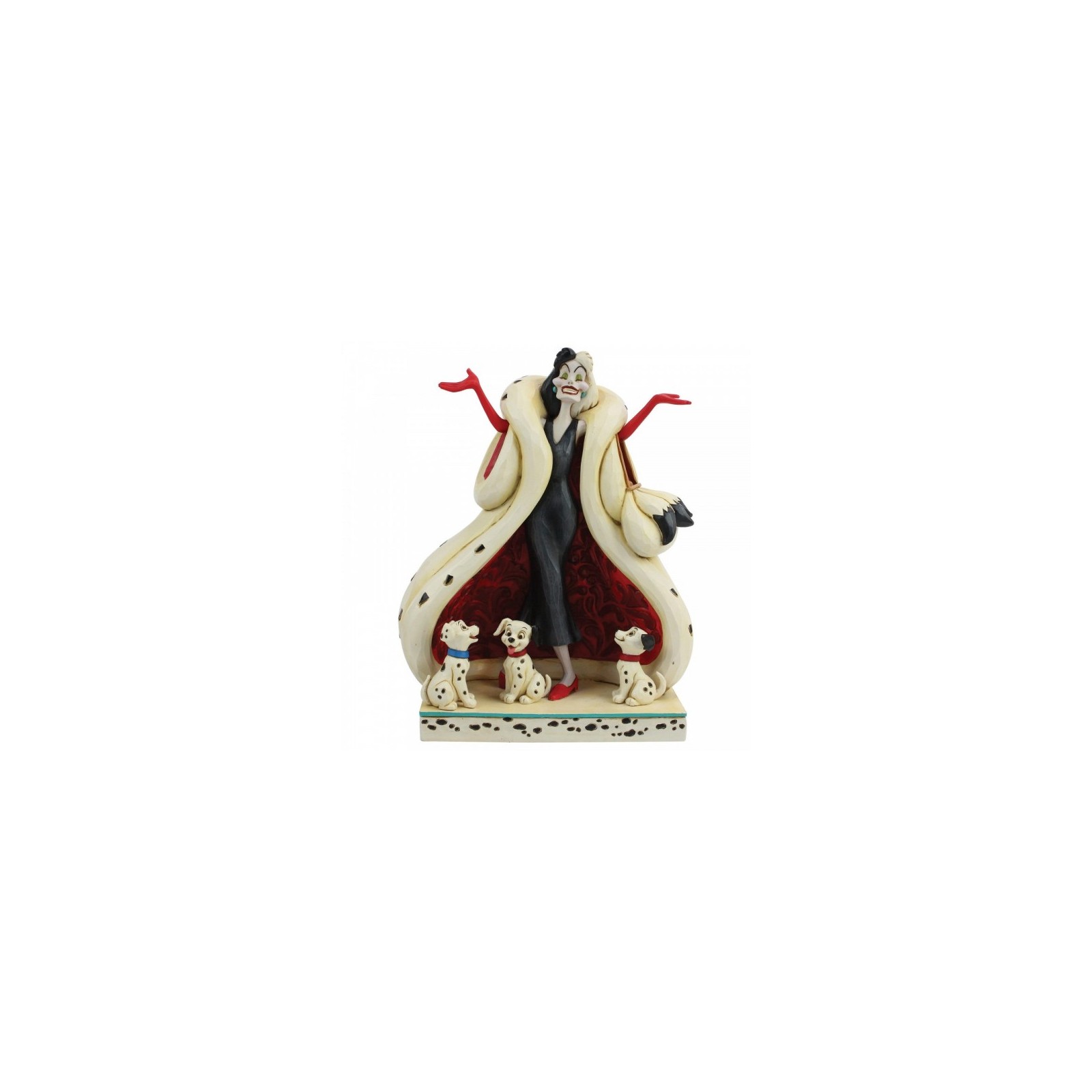 Figura enesco disney 101 dalmatas cruella