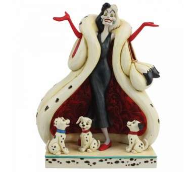 Figura enesco disney 101 dalmatas cruella