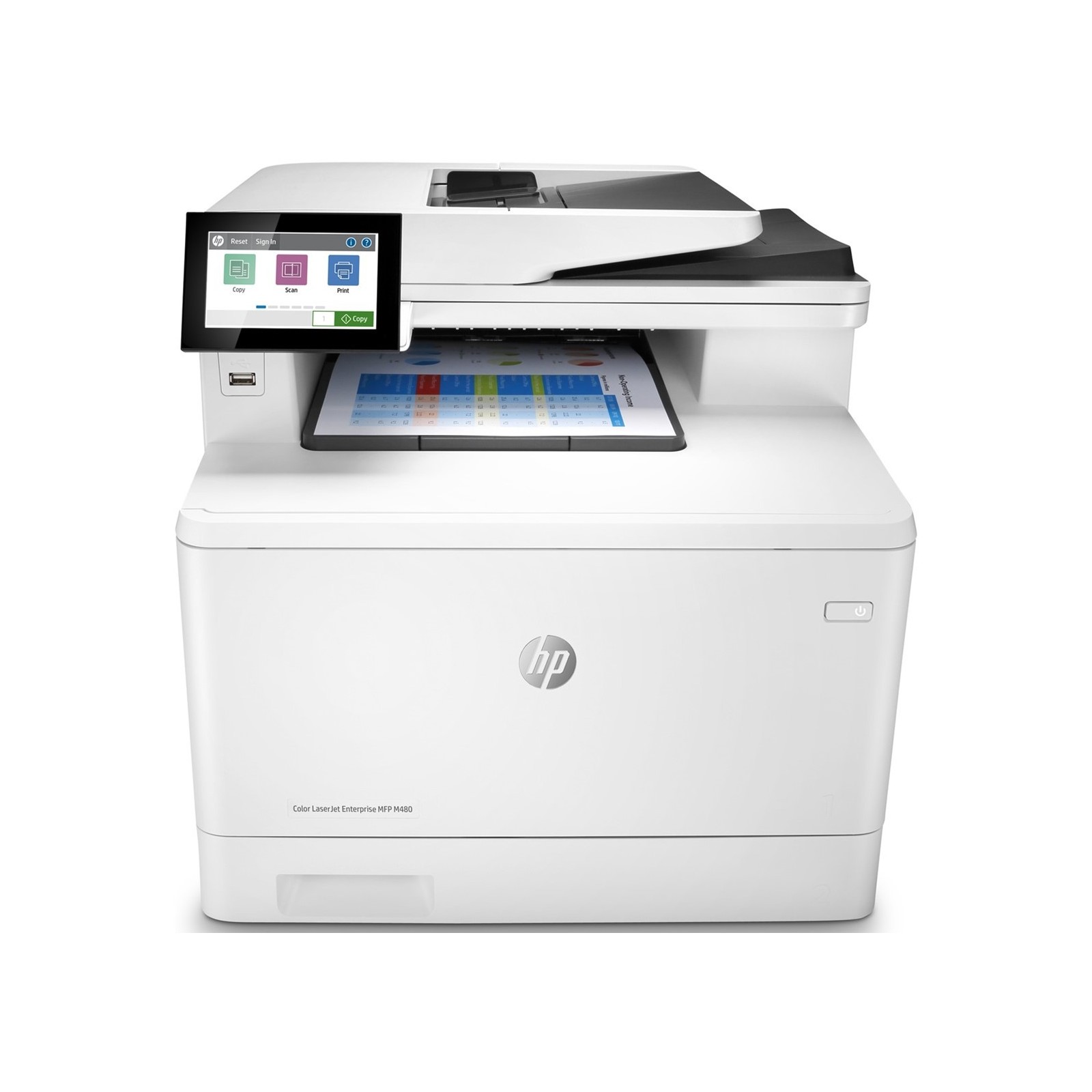 Multifuncion hp laser color laserjet enterprise