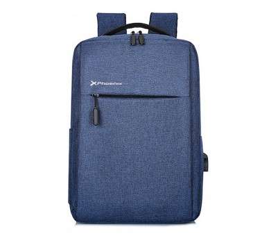 Mochila phoenix michigan para portatil azul