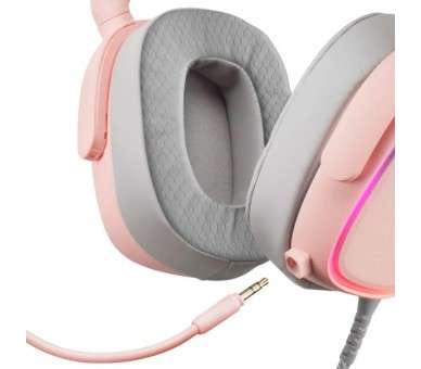 Mars Gaming MHAXP PINK rgb headphones