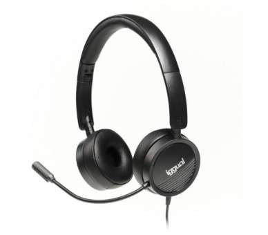 iggual Auriculares con micro Dual Tech USB 35 mm