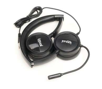 iggual Auriculares con micro Dual Tech USB 35 mm