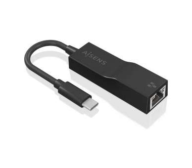 pul libAISENS CONVERSOR USB31 GEN1 USB C A ETHERNET GIGABIT 10 100 1000 MBPS NEGRO 11CM b li libDescripcion b li liLa solucion 