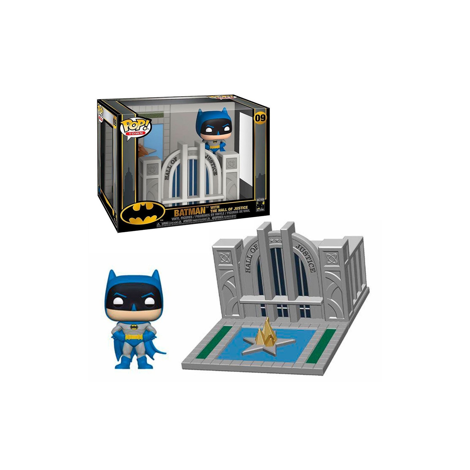 Funko pop town dc batman hall