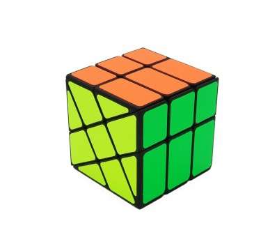 Cubo rubik qiyi windmill 3x3 negro