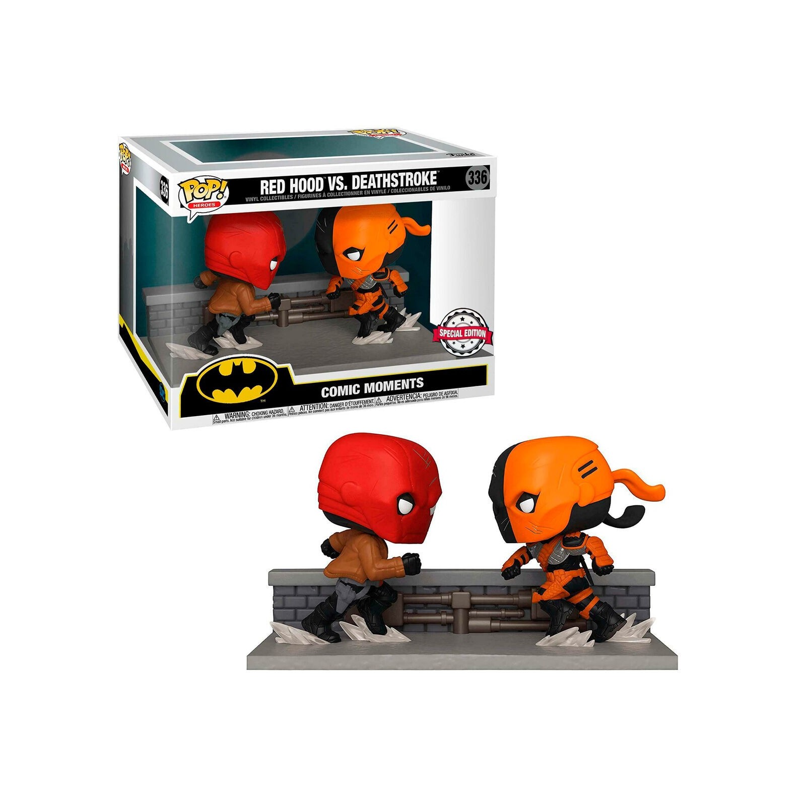 Funko pop moments pack doble dc