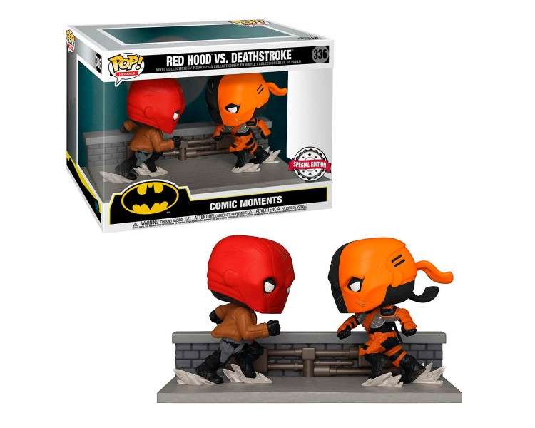 Funko pop moments pack doble dc