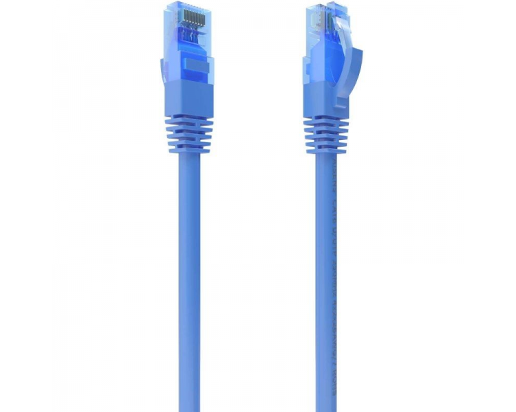 ph2AISENS CABLE DE RED LATIGUILLO RJ45 CAT6 UTP AWG26 CCA AZUL 15M h2pCable de red CAT6 UTP AWG26 CCA Aleacion con conector tip