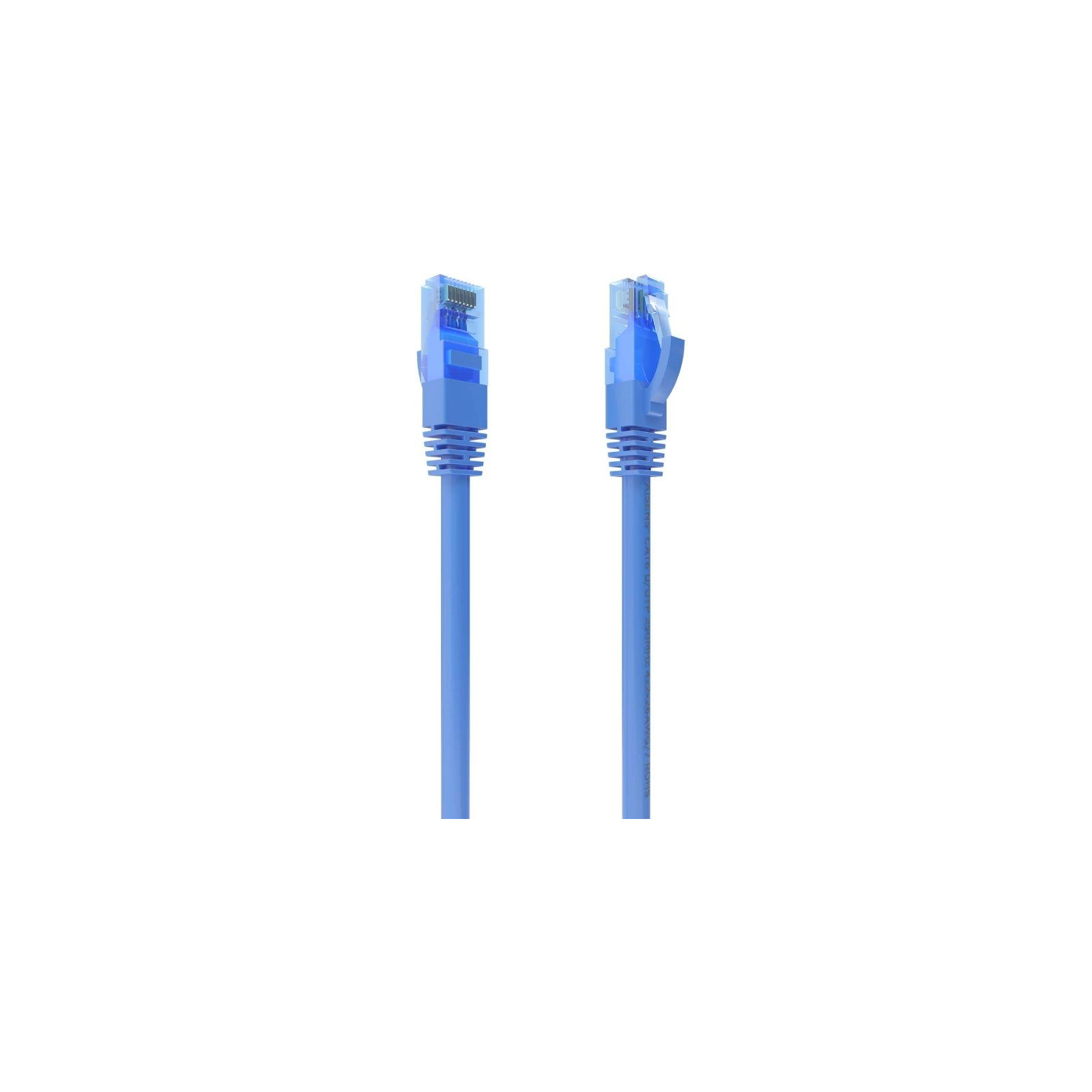 ph2AISENS CABLE DE RED LATIGUILLO RJ45 CAT6 UTP AWG26 CCA AZUL 4M h2pCable de red CAT6 UTP AWG26 CCA Aleacion con conector tipo