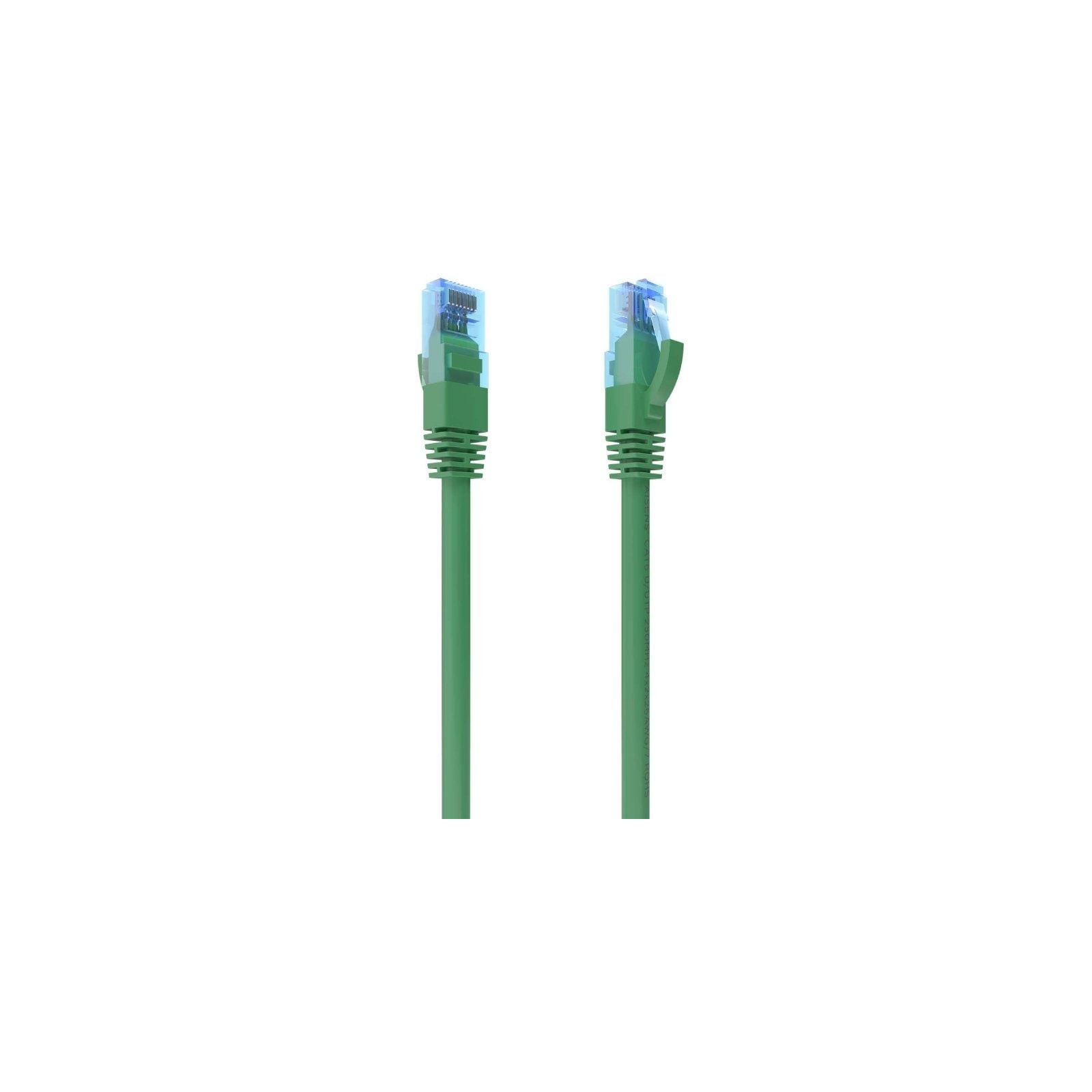 ph2AISENS CABLE DE RED LATIGUILLO RJ45 CAT6 UTP AWG26 CCA VERDE 30CM h2pCable de red CAT6 UTP AWG26 CCA Aleacion con conector t