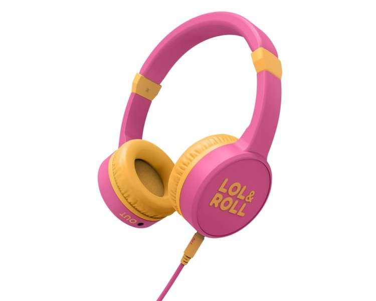 Energy Sistem Auriculares LolRoll Pop Kids Pink