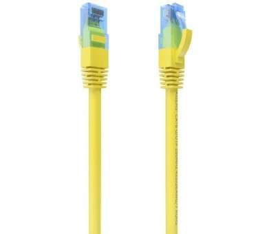 ph2AISENS CABLE DE RED LATIGUILLO RJ45 CAT6 UTP AWG26 CCA AMARILLO 75CM h2pCable de red CAT6 UTP AWG26 CCA Aleacion con conecto