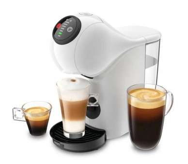 h2Genio S Blanco KP2431 h2divpCafetera compacta y moderna de alta presion hasta 15 bar compatible con capsulas NESCAFe Dolce Gu