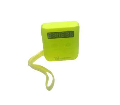 Cronometro yj pocket cube timer amarillo