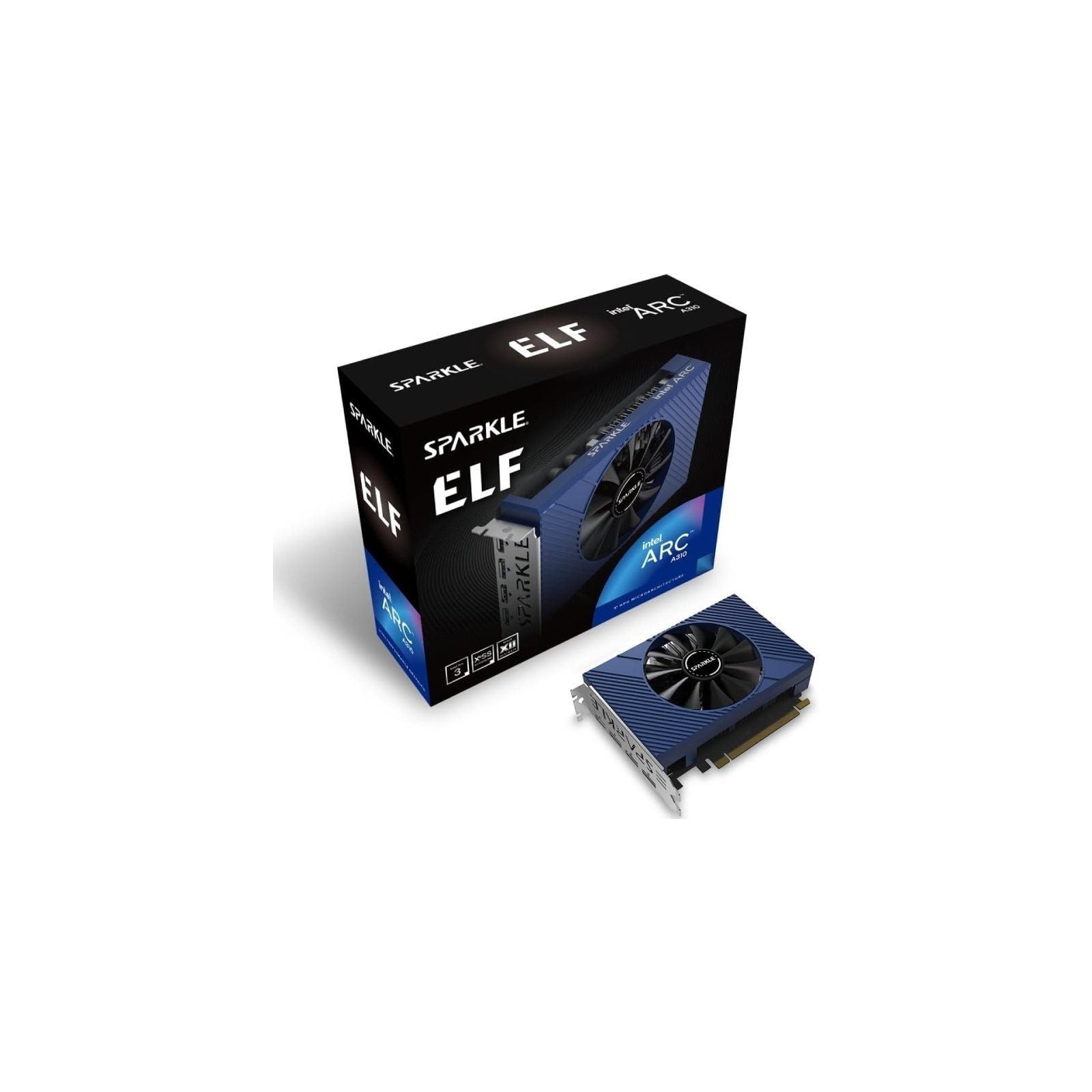 h2SPARKLE Intel Arc A310 ELF h2divh2Maximice su Intel sistema h2pMejore sus experiencias de creacion juegos y transmision con l