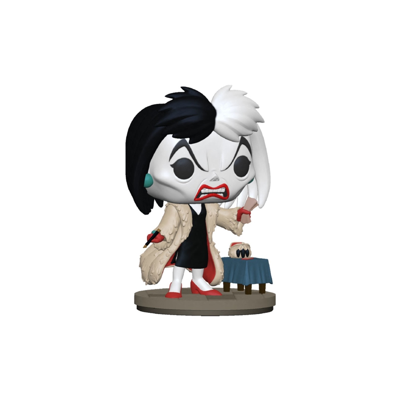 Funko pop disney villanos cruella vil