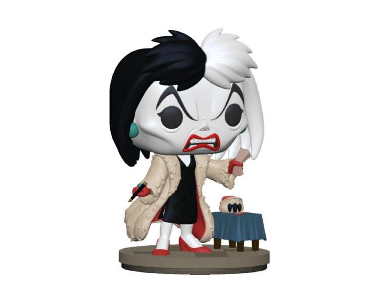 Funko pop disney villanos cruella vil