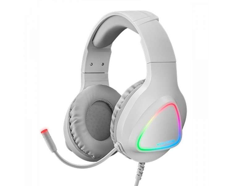 MARS GAMING Auriculares MH222 RGB White