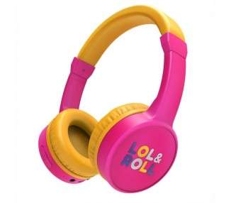 Energy LolRoll Auriculares Pop Kids Bt Pink