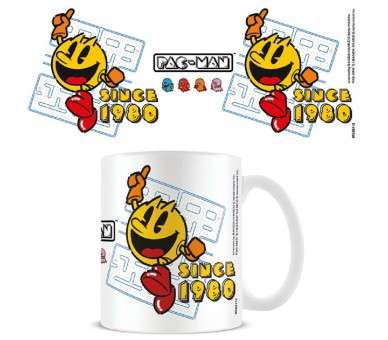 Taza desayuno pyramid videojuegos clasicos pac