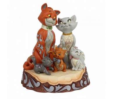 Figura enesco disney familia aristogatos