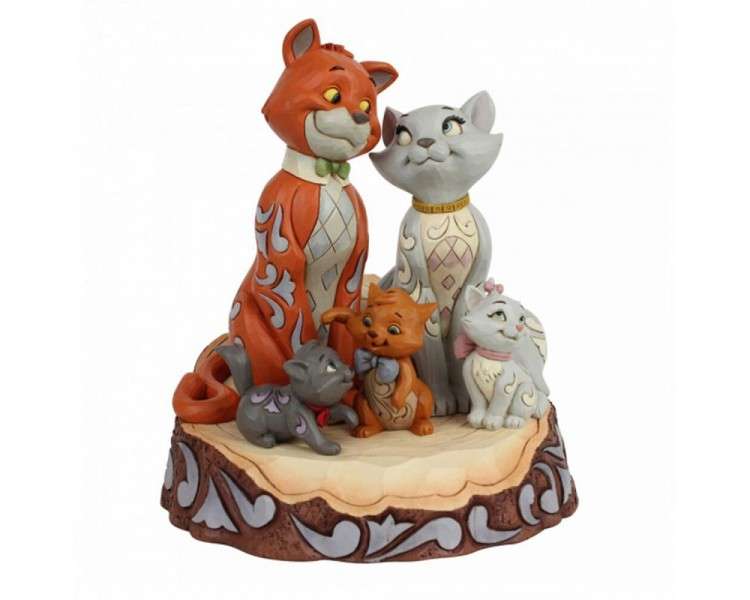 Figura enesco disney familia aristogatos