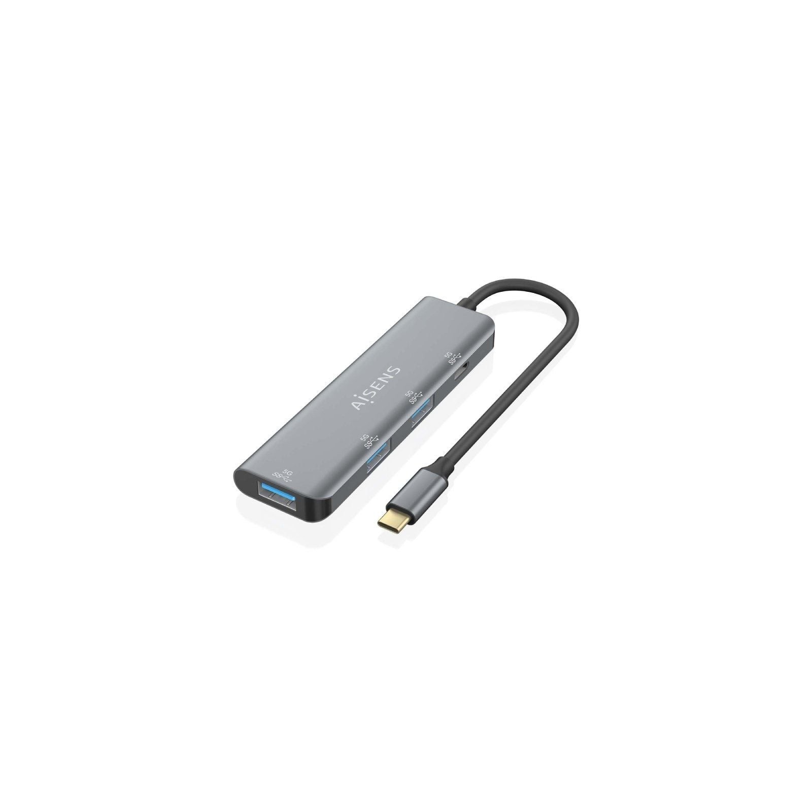 p pul libAISENS HUB USB 32 GEN1 5G USB C USB C M 1xUSB C H 3xUSB A H GRIS 15CM b li libDescripcion b li liHub USB 32 Gen1 5G 1 