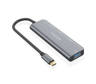 pul libAISENS HUB USB 32 GEN2 10G USB C USB C M 1xUSB C H 3xUSB A H GRIS 15CM b li libDescripcion b li liHub USB 32 Gen2 10G 1 