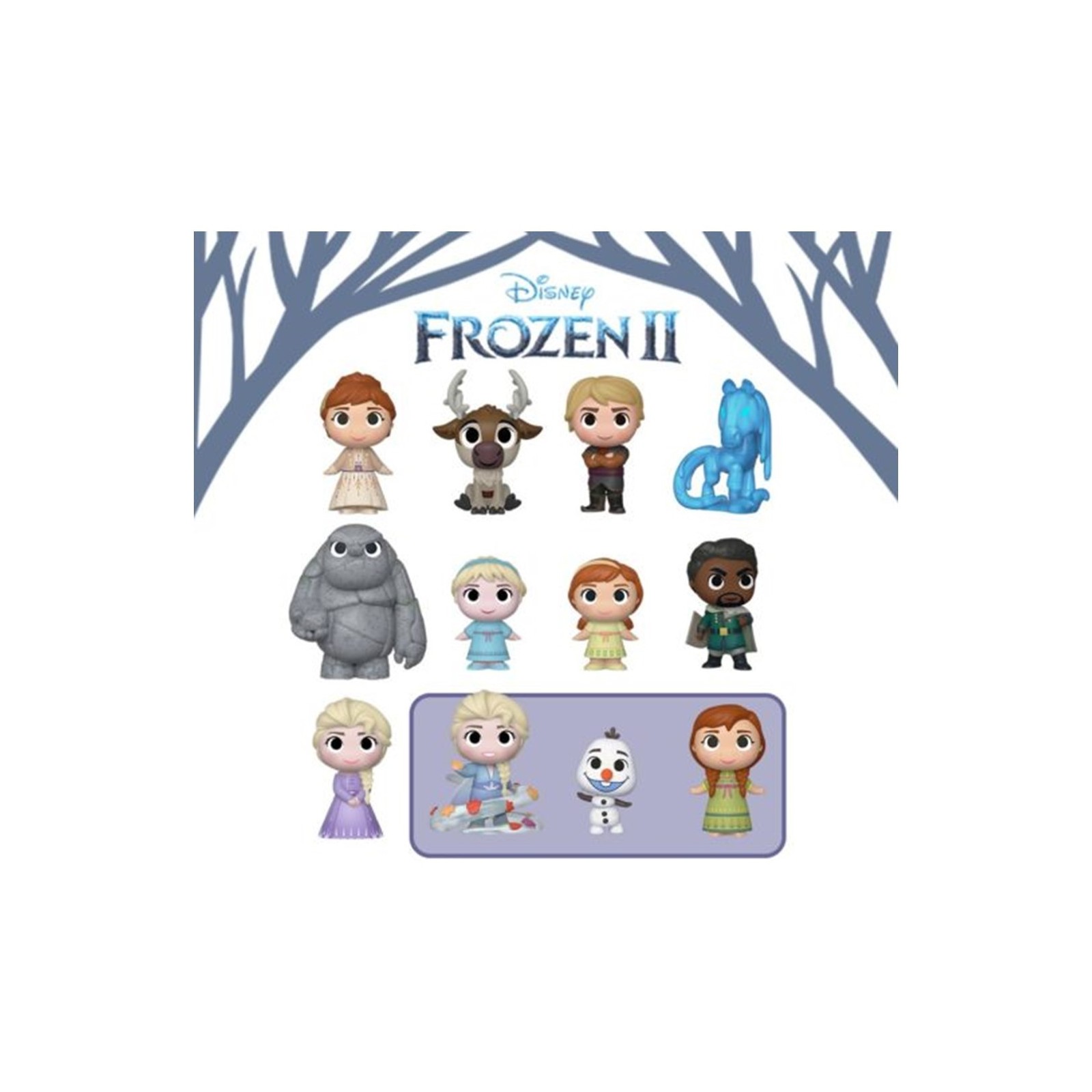 Mistery mini funko disney frozen 1